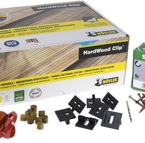 Novlek Hardwood Clips Doos Klein