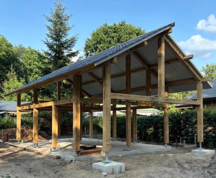 Massief Houten Constructie