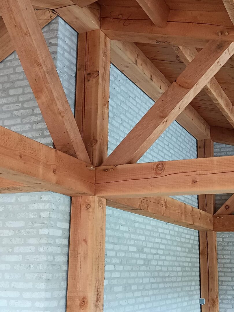 Massief Houten Constructie