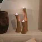 Kaarsenstandaard Set (3 Stuks)